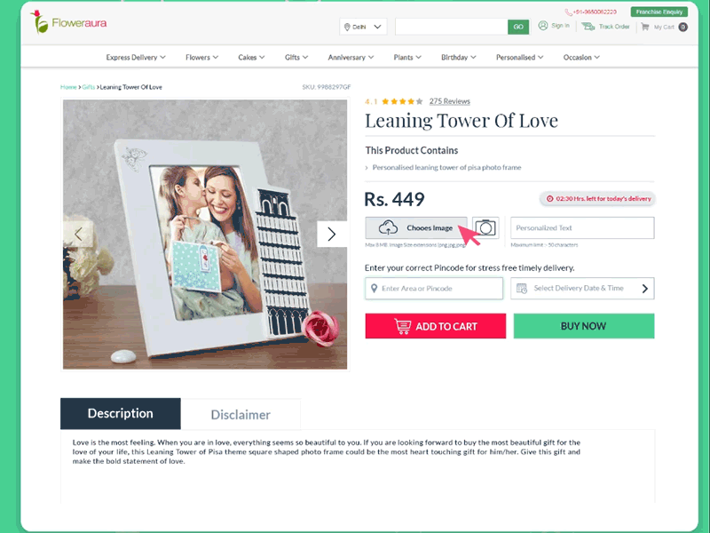 Floweraura Gif after effect animation design ecommerce gif