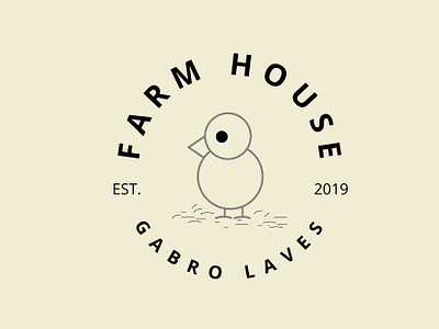 Chick_farm logo branding company design farming logo vector