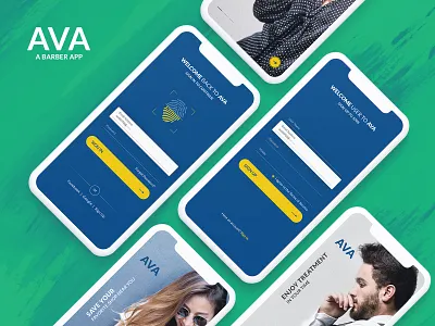 barber mobile application app applications banner clean creative design dribbble ecommerce fashion login mobile notification offer registration shopping store ui ux website women