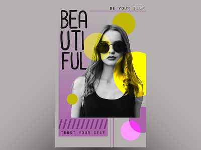 BEAUTIFUL adobe illustrator design gradient poster poster art
