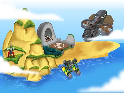 Impossible Creatures game art game art illustraion impossible creatures microsoft design microsoft games microsoft studios