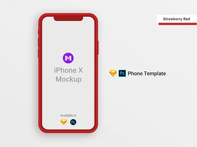 iPhone X Clay Template/Mockup [PSD] [Sketch] iphone mockup iphone mockup template iphone mockups iphone template iphone x iphone x mockup iphone xs iphone xs mockup iphonexs mockup template photoshop mockup photoshop template photoshop templates psd design psd mockup psd mockups psd template red sketch sketch template