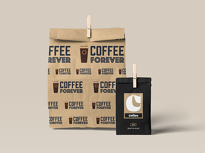 Coffee Bag bag branding coffee cover package packing paperbag