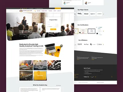Wed design for the educational institute design institute web web design website