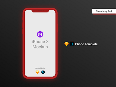 iPhone X Clay Template/Mockup [PSD] [Sketch] iphone mockup iphone mockup template iphone mockups iphone template iphone x iphone x mockup iphone xs iphone xs mockup iphonexs mockup template photoshop mockup photoshop template photoshop templates psd design psd mockup psd mockups psd template red sketch sketch template