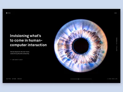 Iris Mast dark html iris macro mast minimal simple ui web