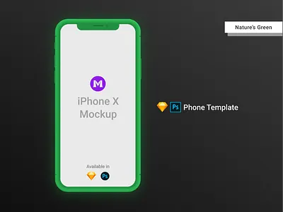 iPhone X Clay Template/Mockup [PSD] [Sketch] green iphone mockup iphone mockup template iphone mockups iphone template iphone x iphone x mockup iphone xs iphone xs mockup iphonexs mockup template photoshop mockup photoshop template photoshop templates psd design psd mockup psd mockups psd template sketch sketch template