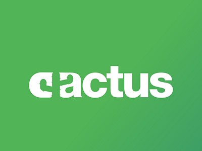 cactus 235/365 akdesain branding cactus cactus logo clean creative identity illustration lettering line art logo logo design logo type logos minimal modern negative space typography