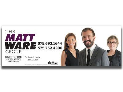 Realtor / Real Estate / Matt Ware Group billboard billboard design marketing marketing collateral new mexico real estate real estate agent realtor realtors southwest