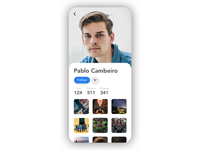 Daily UI #006 - User Profile 006 app daily 100 challenge daily ui dailyui design profile ui user user interface user profile ux