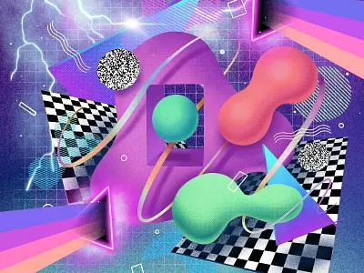 O B L I V I O N art direction branding design digital art flat icon icon design illustration illustrator logo logo design mark precreateapp print procreate vector