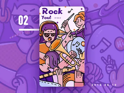 Music illustration 插图