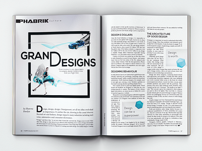 Magazine Feature adobe illustrator adobe indesign adobe photoshop article editorial design graphic design magazine magazine design magazine layout print print design typography