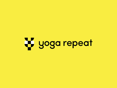 Yoga Repeat art direction brand identity branding design freelancer graphic graphic design graphic designer icon identity logo logo design logoinspiration logomark logotype type design typo typography ui vector