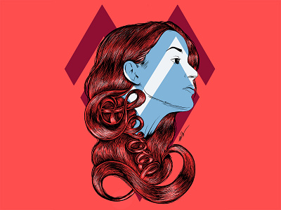Meg Myers "Sorry" illustration ipad ipad pro meg myers music procreate sorry