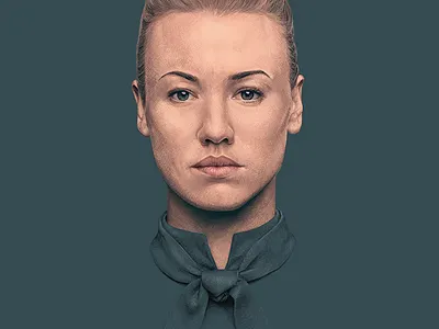 Serena Joy art digital digital illustration handmaids tale illustration portrait procreate realism