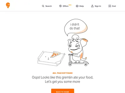 404 page - UI Ninja Challenge #6 404 page design illustration ui