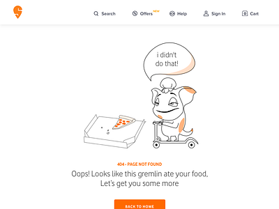 404 page - UI Ninja Challenge #6 404 page design illustration ui