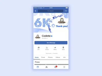 Codette 6K mobile mockup branding cover image event facebook cover layout mobile mockup texture typography volunteering