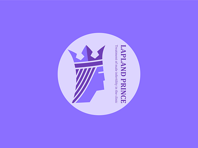 Treatment Of Male Infertility In The Clinic design icon illustration logo typography