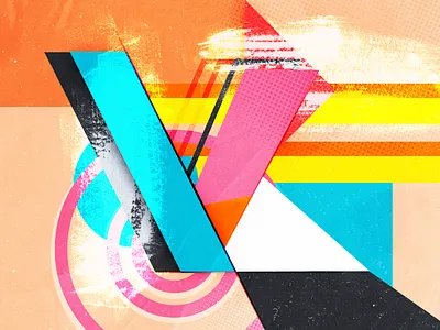 Type Fighter 2019 | Letter K abstract design grain illustration illustrator letter lettering photoshop street texture typography vector