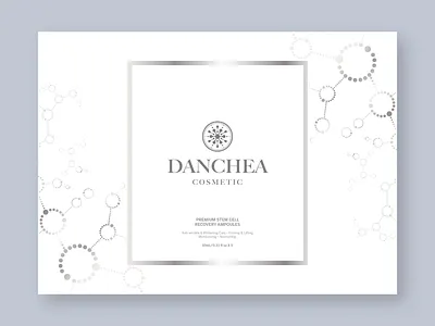 Cosmetic brand 'DANCHEA' Packaging ample bio brand brand design brand identity branding cell cosmetic cosmetic logo cosmetics hospital logodesign medical medicine package package design packagedesign packaging packaging design stem cell