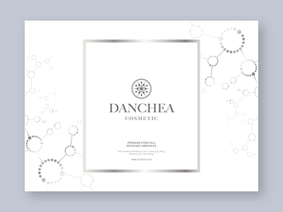 Cosmetic brand 'DANCHEA' Packaging ample bio brand brand design brand identity branding cell cosmetic cosmetic logo cosmetics hospital logodesign medical medicine package package design packagedesign packaging packaging design stem cell