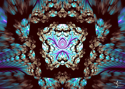 Serenity abstract abstract art bold contemporary contemporary art design ethereal expression expressionism fine art fine arts fractal fractals illustration inspirational inspired surreal visionary