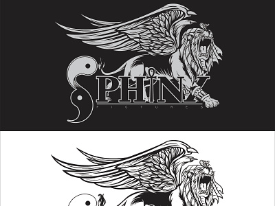 Spinx Film Logo artwork illustration logo logo design