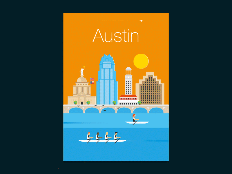 Director's Fair City Illustrations adobe illustrator animated around the world art direction branding campleaders cities cityscape color europe gif gif animation graphics illustration posters simplicity summer camp typography ux vector