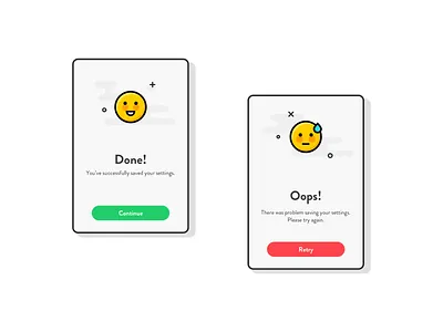 Flash Message #Daily UI dailyui flash message mobile ui popup