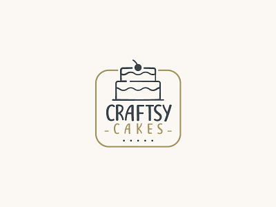 Craftsy Cake beautiful best designer best shots branding clean design cool colors cool design cool logo creativity design full color good design graphic design logo logo design vector