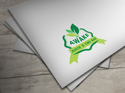 Juice and CBD Bar LOGO app badge logo branding design flat flat logo icon illustration logo logo design logodesign ux vector vintage logo