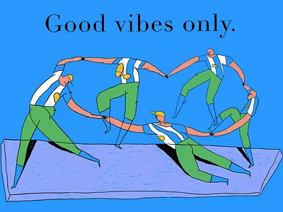 Good vibes only vibe procreate ipad i̇padpro