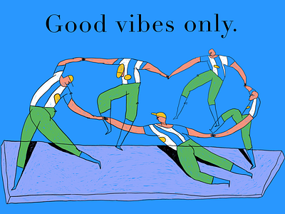 Good vibes only vibe procreate ipad i̇padpro