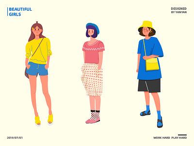 GIRLS girl illustration