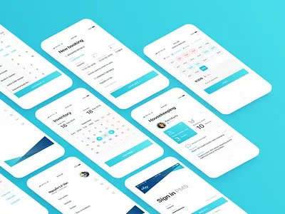 iVIVU Hotel PMS app hotel hotel booking pms ui uiux van nguyen