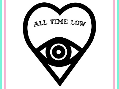 All Time Low Logo Idea alltimelow band design graphicdesign icon illustration logo music poppunk poprock vector
