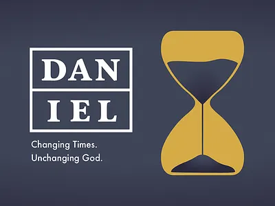Daniel: Changing Times. Unchanging God. 2d art artwork blue daniel geometric graphic design illustrator sermon