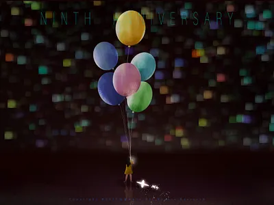 Ninth Anniversary of Love 插图 设计