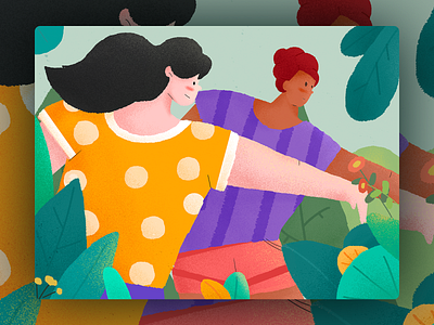 dance dance dancer design flat illustration ui web