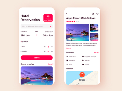 ✈️Travel app concept 2 app flight flight booking ios round trip ui