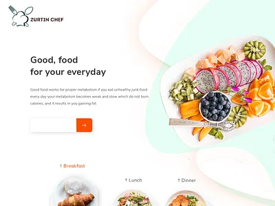 Restaurant Landing Page application application design food food lover landing page restaurant restaurant landing page ui ui design uplabs ux