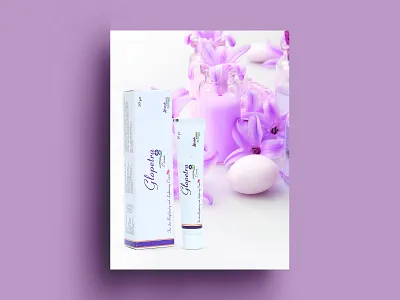 Glopetra Cream Packaging Design beauty cream graphics label nisha nisha droch nisha f1 pack design packaging product design product label product packaging