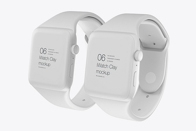 Apple Watch Clay Mockup app design app designer app ui apple pencil apple watch app apple watch design apple watch mockup branding clay mockup design free mockup mockup psd mockup ui ui design ui designers ui mockup uiux watch ui design