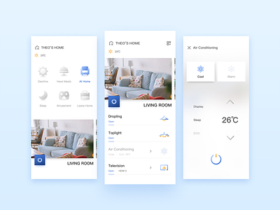 Smart Home app design home smart home smarthome ui ui design