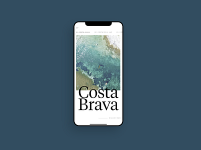 À la plage — mb design typography ui web