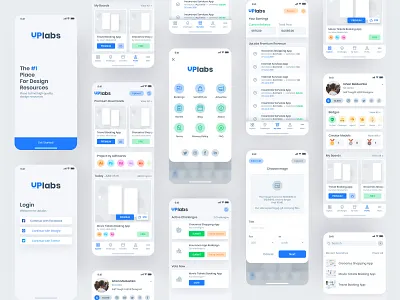 Uplabs App android app apple concept dribbble inspiration ios iphone x mobile mobile app mockup portfolio ui uidesign uplabs user interface userinterface ux
