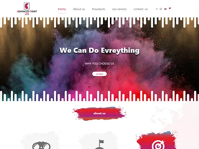 Website paints Web Site .