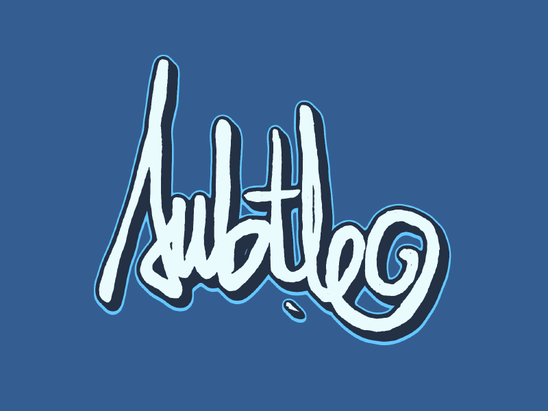 Subtle after effects animation frame by frame frame by frame animation gif gif is life ipad pro lettering animation motion design rough animator roughanimator subtle strokes